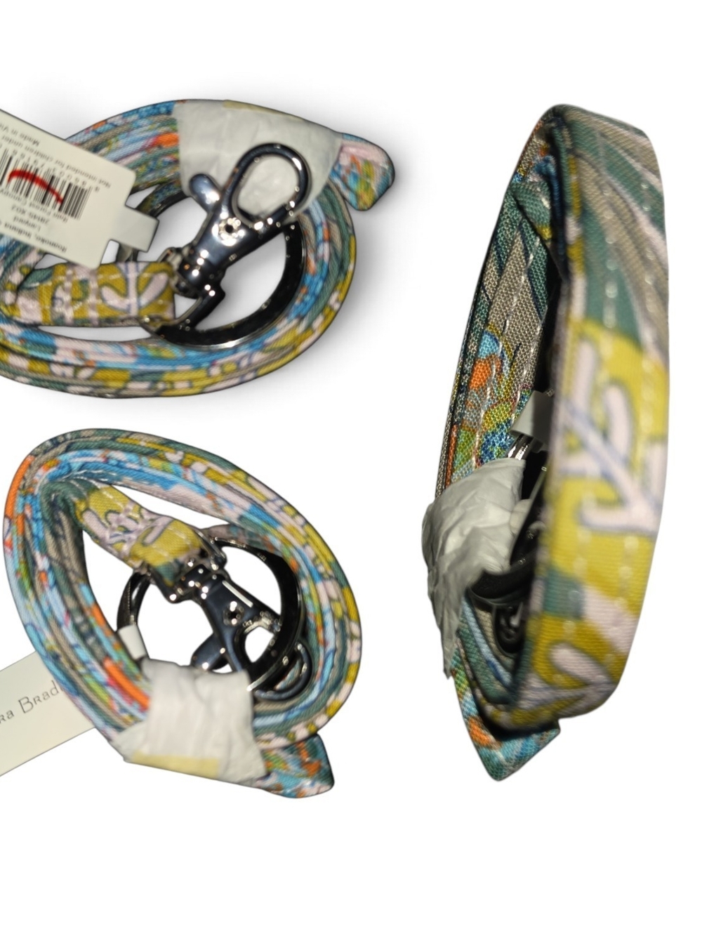 Vera Bradley Multicolor Floral Key & ID Badge Lanyard NWT